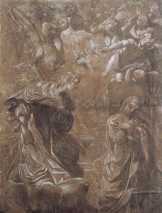 Annunciation by Ludovico Carracci